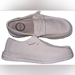 HEYDUDE Wally Funk Mono - Ghosted Grey - Size 38 (Men 6/Women 8) - EUC